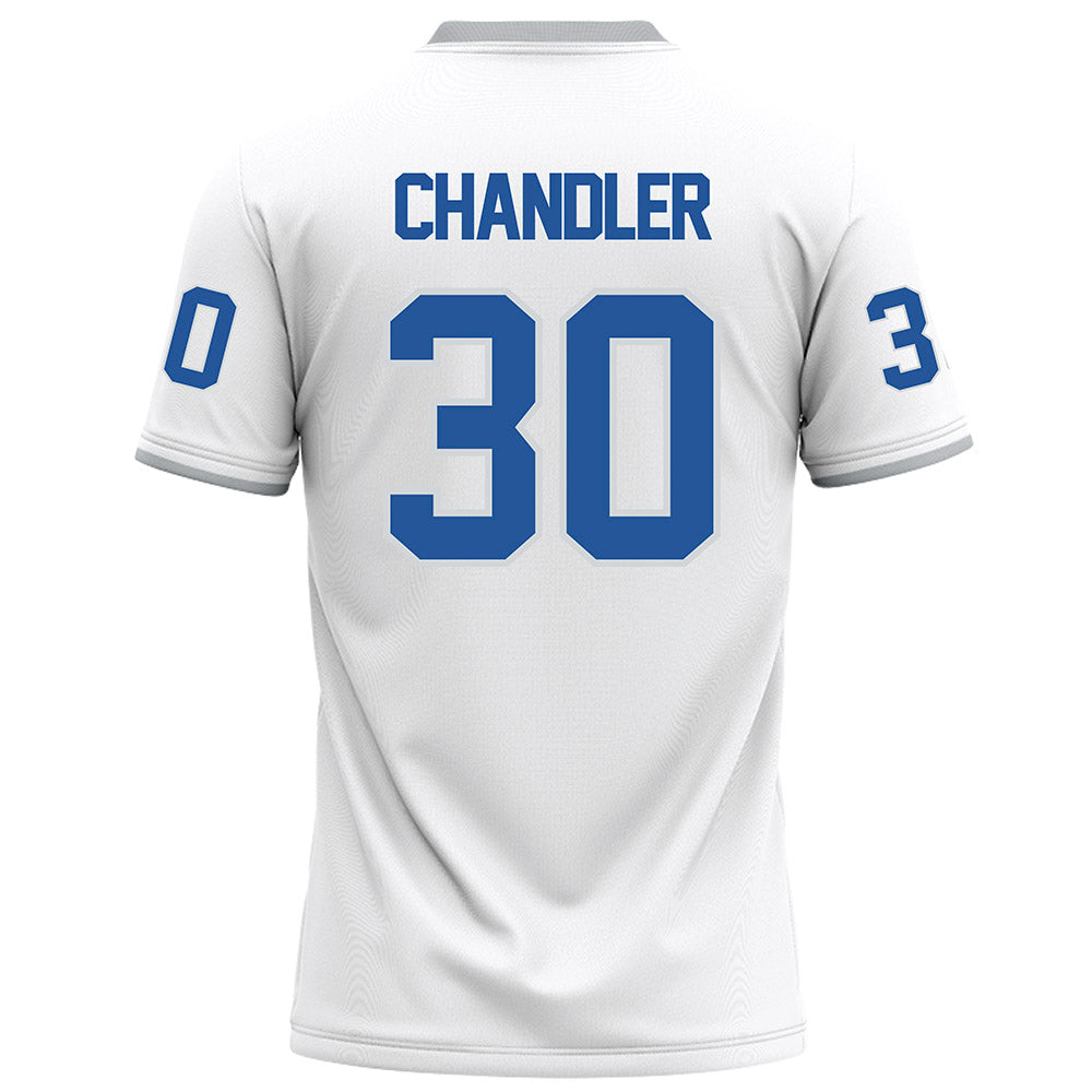 MTSU - NCAA Football : Rai'keyrean Chandler - White Football Jersey-1