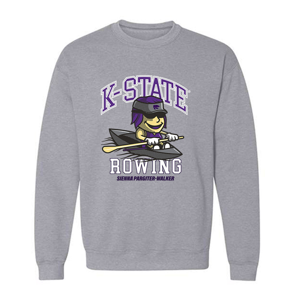Kansas State - NCAA Women's Rowing : Sienna Pargiter-Walker - Fashion Shersey Crewneck Sweatshirt-0