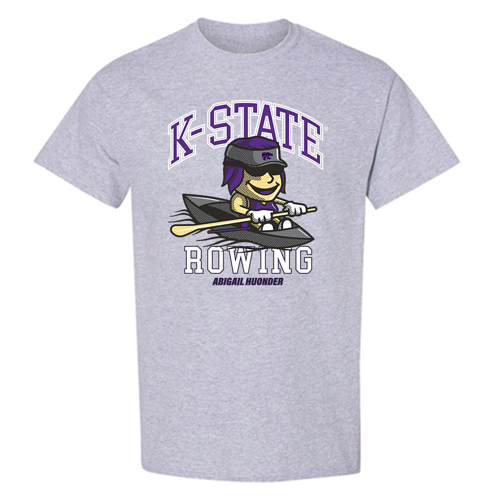 Kansas State - NCAA Women's Rowing : Abigail Huonder - Fashion Shersey T-Shirt-0