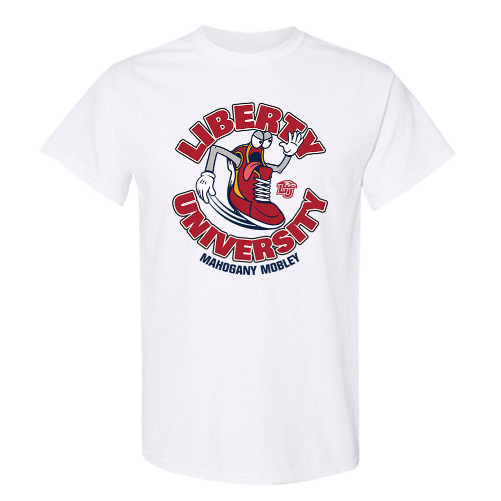 Liberty - NCAA Women's Track & Field : Mahogany Mobley - Fashion Shersey T-Shirt-0