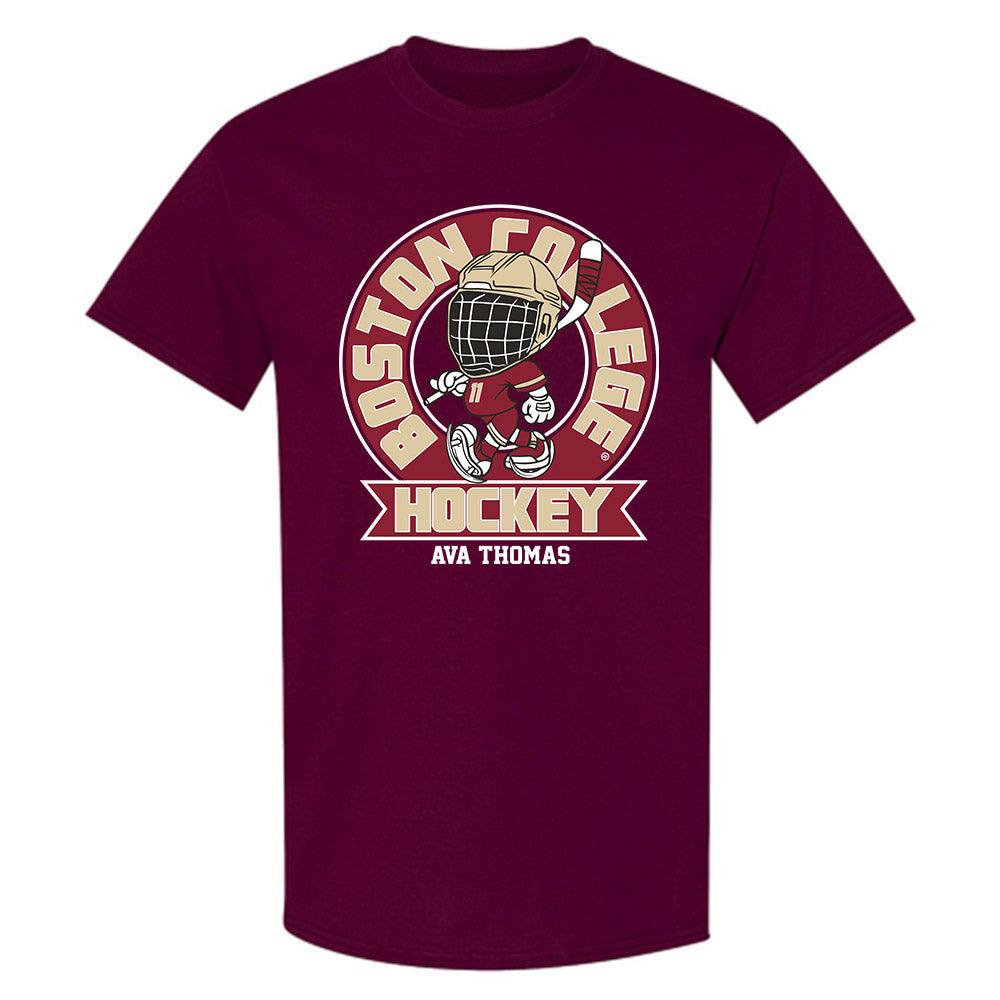 Boston College - NCAA Women's Ice Hockey : Ava Thomas - Fashion Shersey T-Shirt-0