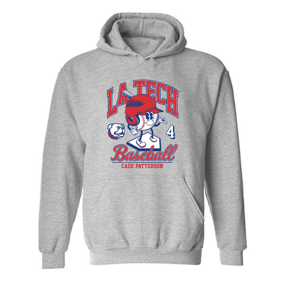 LA Tech - NCAA Baseball : Cade Patterson - Fashion Shersey Hooded Sweatshirt-0