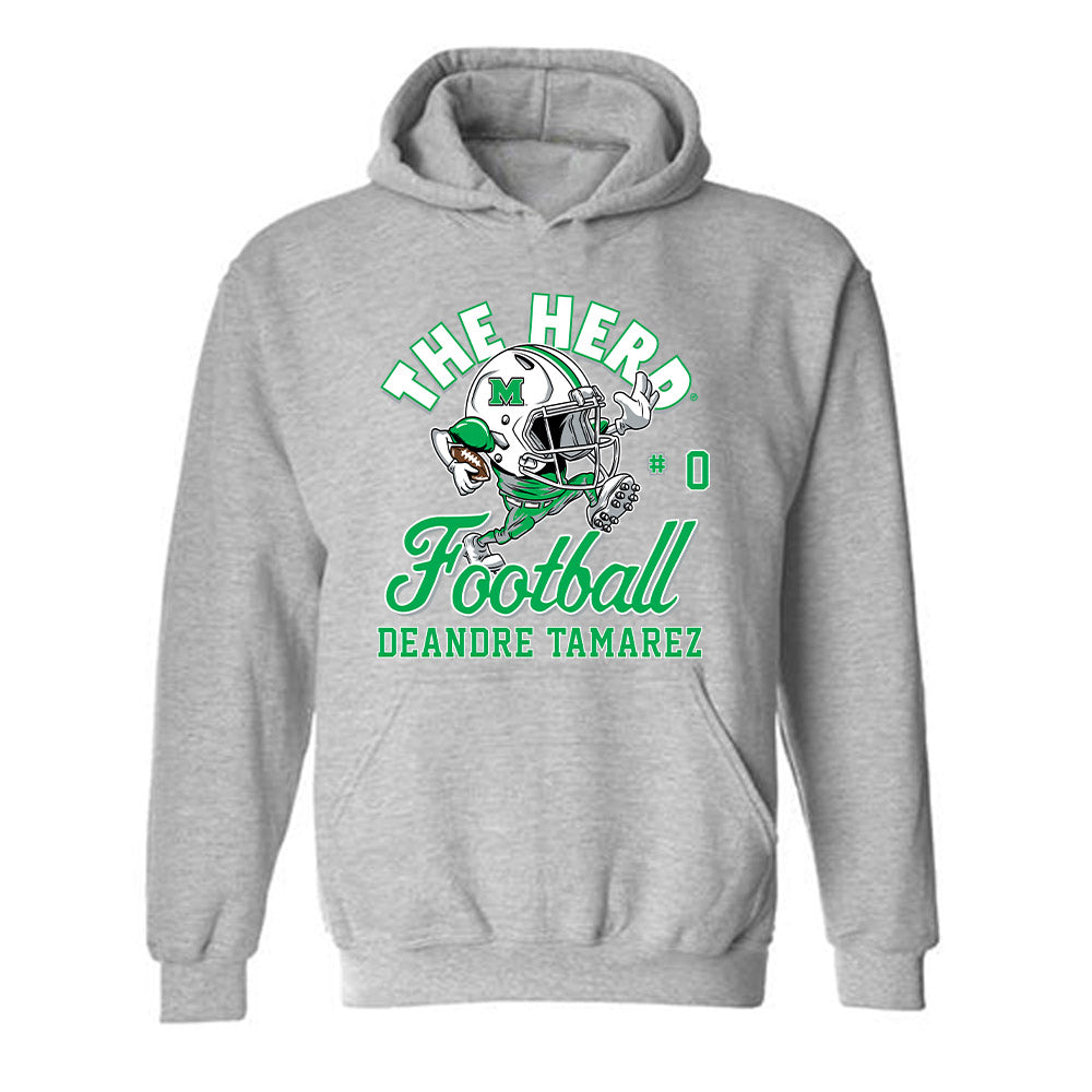 Marshall - NCAA Football : Deandre Tamarez - Hooded Sweatshirt-0