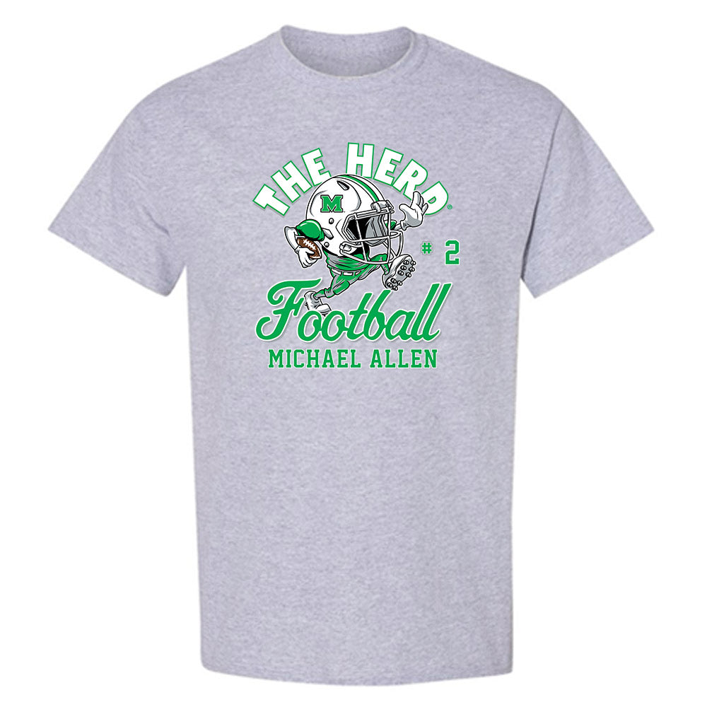 Marshall - NCAA Football : Michael Allen - T-Shirt-0