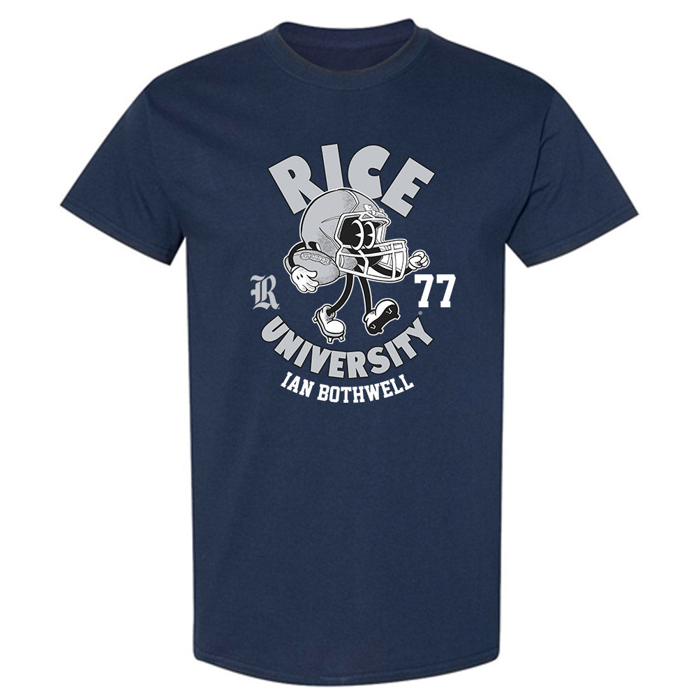 Rice - NCAA Football : Ian Bothwell - Fashion Shersey T-Shirt-0