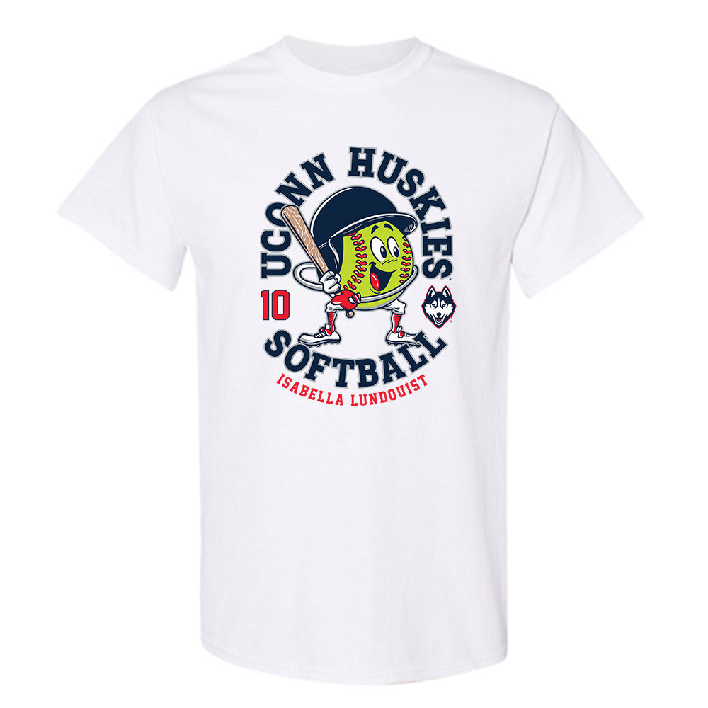 UConn - NCAA Softball : Isabella Lundquist - Fashion Shersey T-Shirt-0
