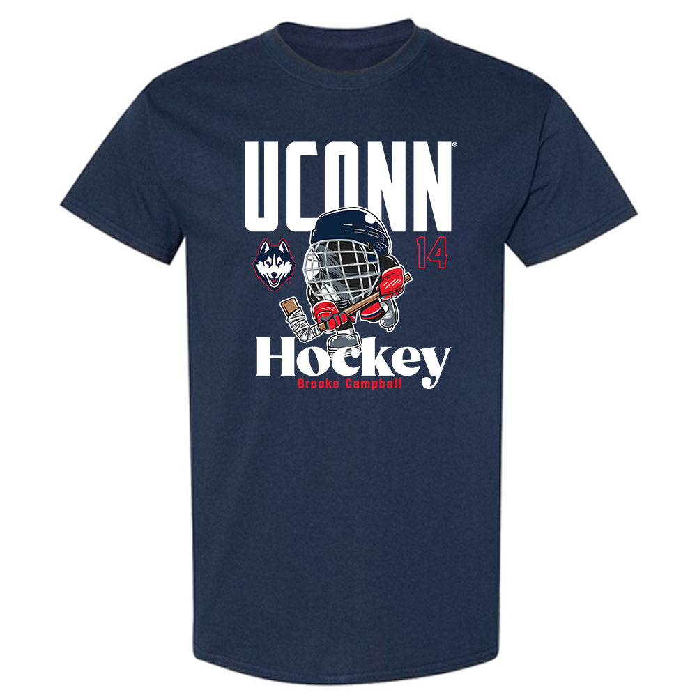 UConn - NCAA Women's Ice Hockey : Brooke Campbell - Fashion Shersey T-Shirt