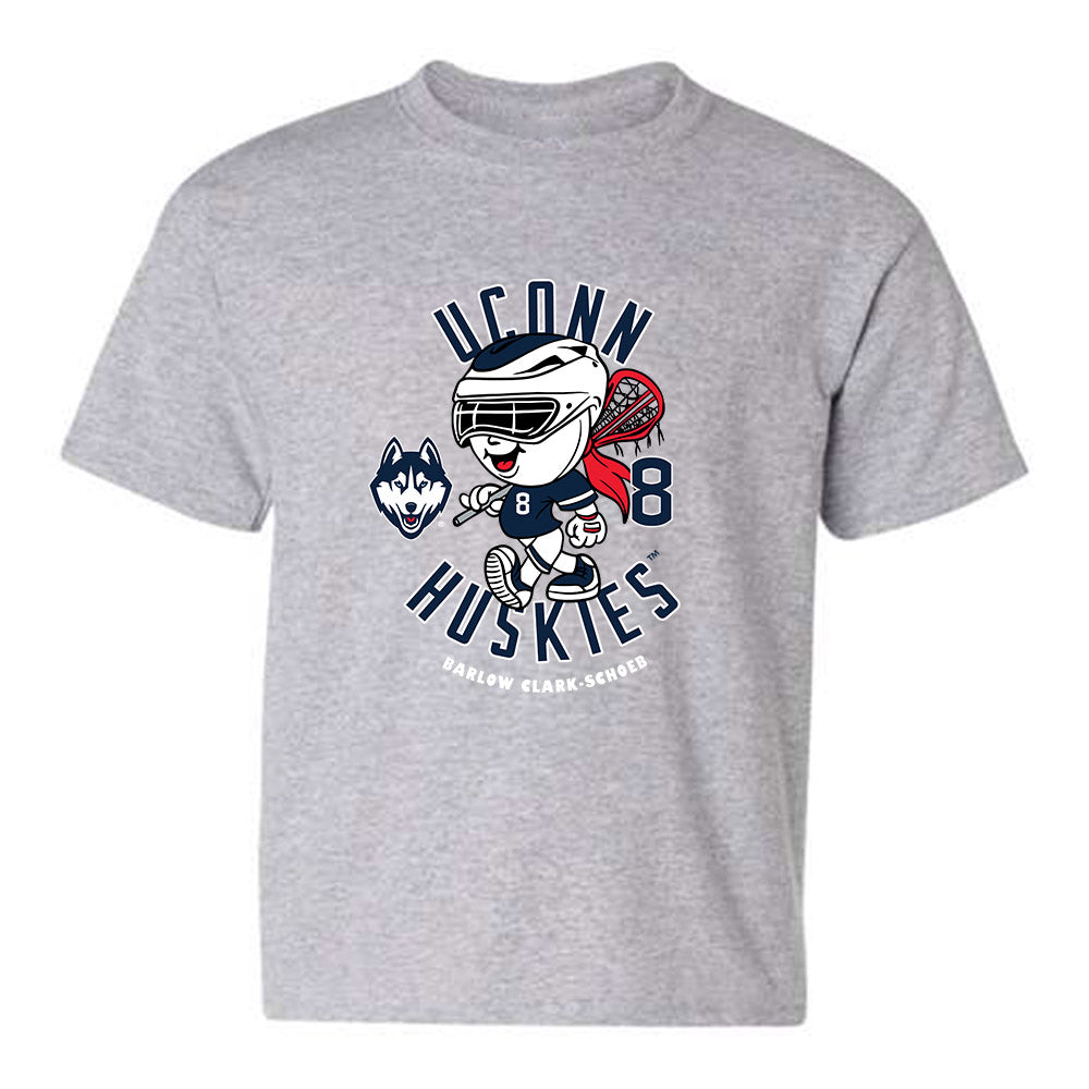 UConn - NCAA Women's Lacrosse : Barlow Clark-Schoeb - Fashion Shersey Youth T-Shirt