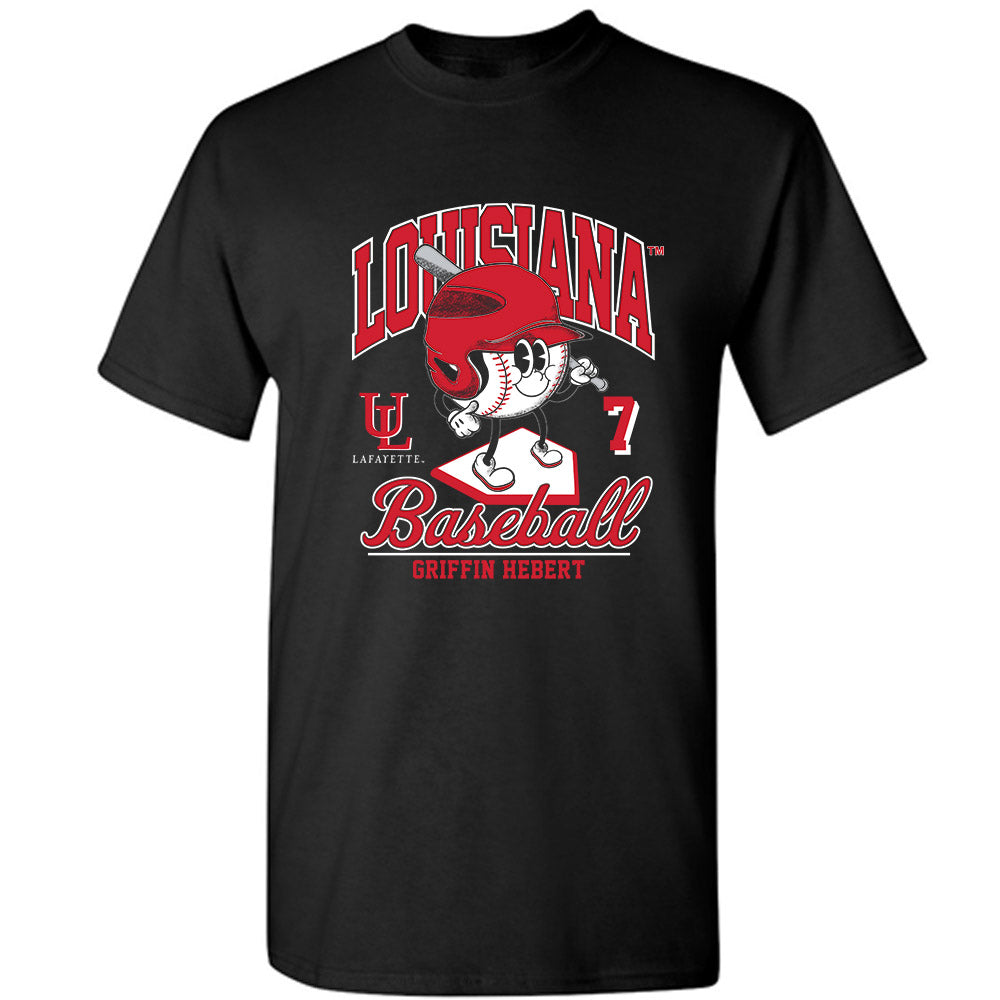 Louisiana - NCAA Baseball : Griffin Hebert - Fashion Shersey T-Shirt-0