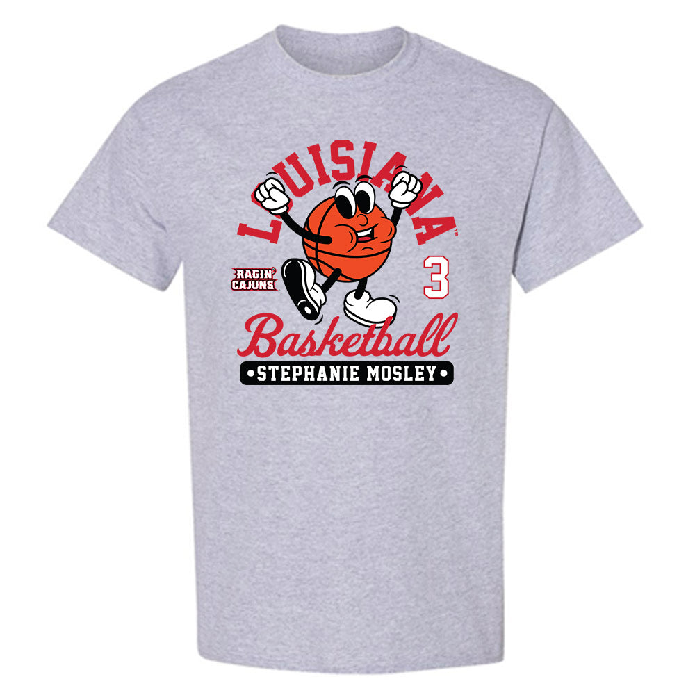 Louisiana - NCAA Women's Basketball : Stephanie Mosley - Fashion Shersey T-Shirt-0