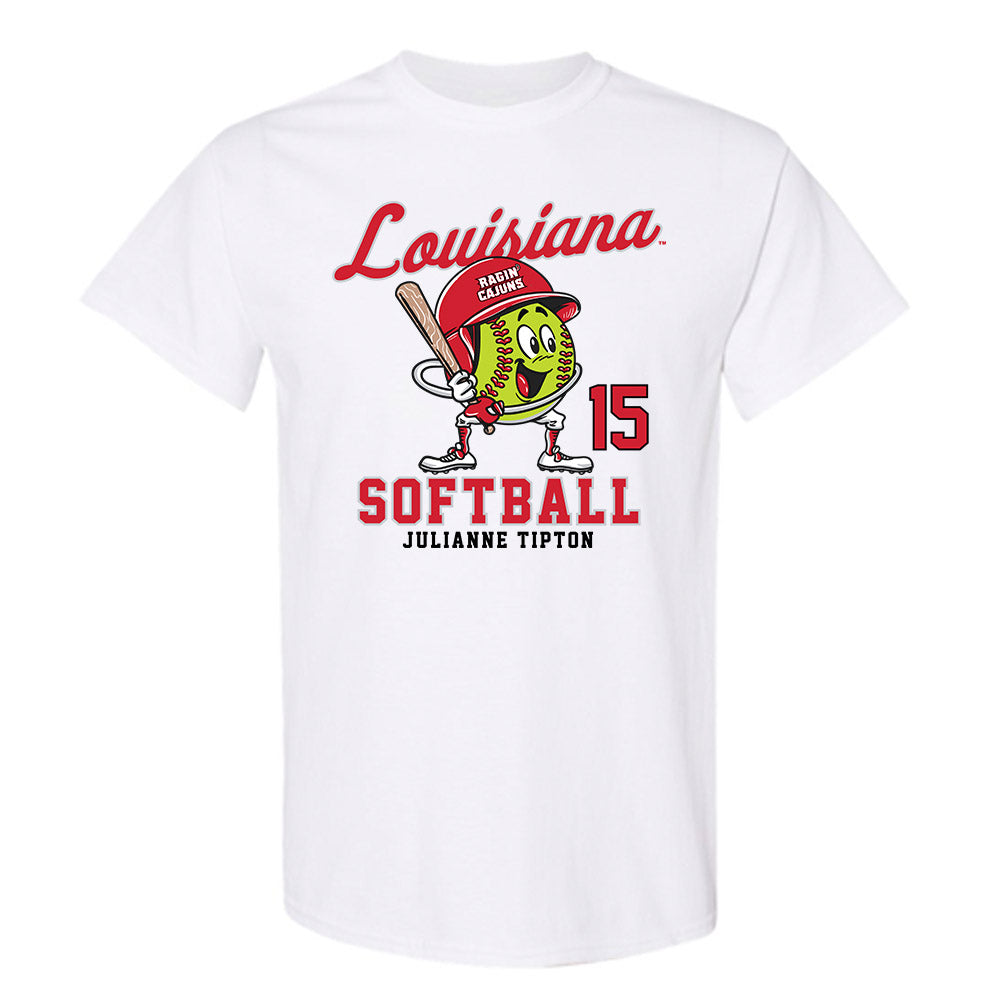 Louisiana - NCAA Softball : Julianne Tipton - Fashion Shersey T-Shirt-0
