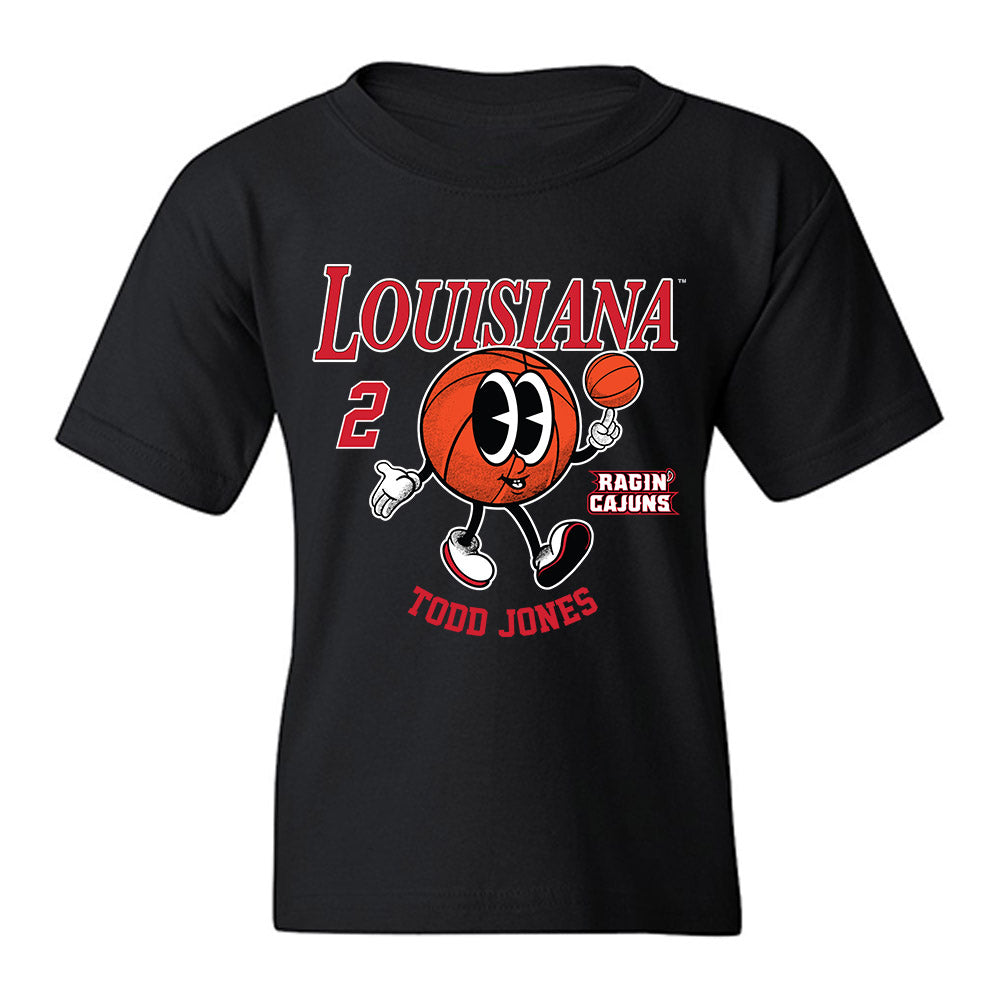 Louisiana - NCAA Men's Basketball : Todd Jones - Fashion Shersey Youth T-Shirt-0