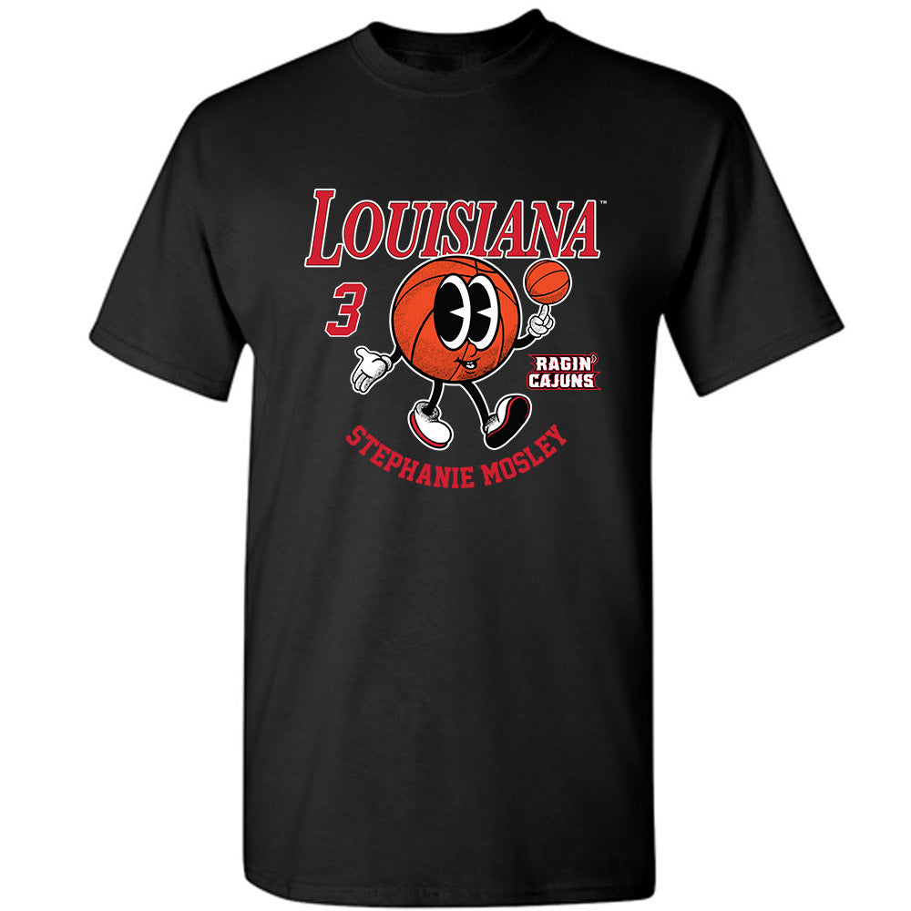 Louisiana - NCAA Women's Basketball : Stephanie Mosley - Fashion Shersey T-Shirt-0