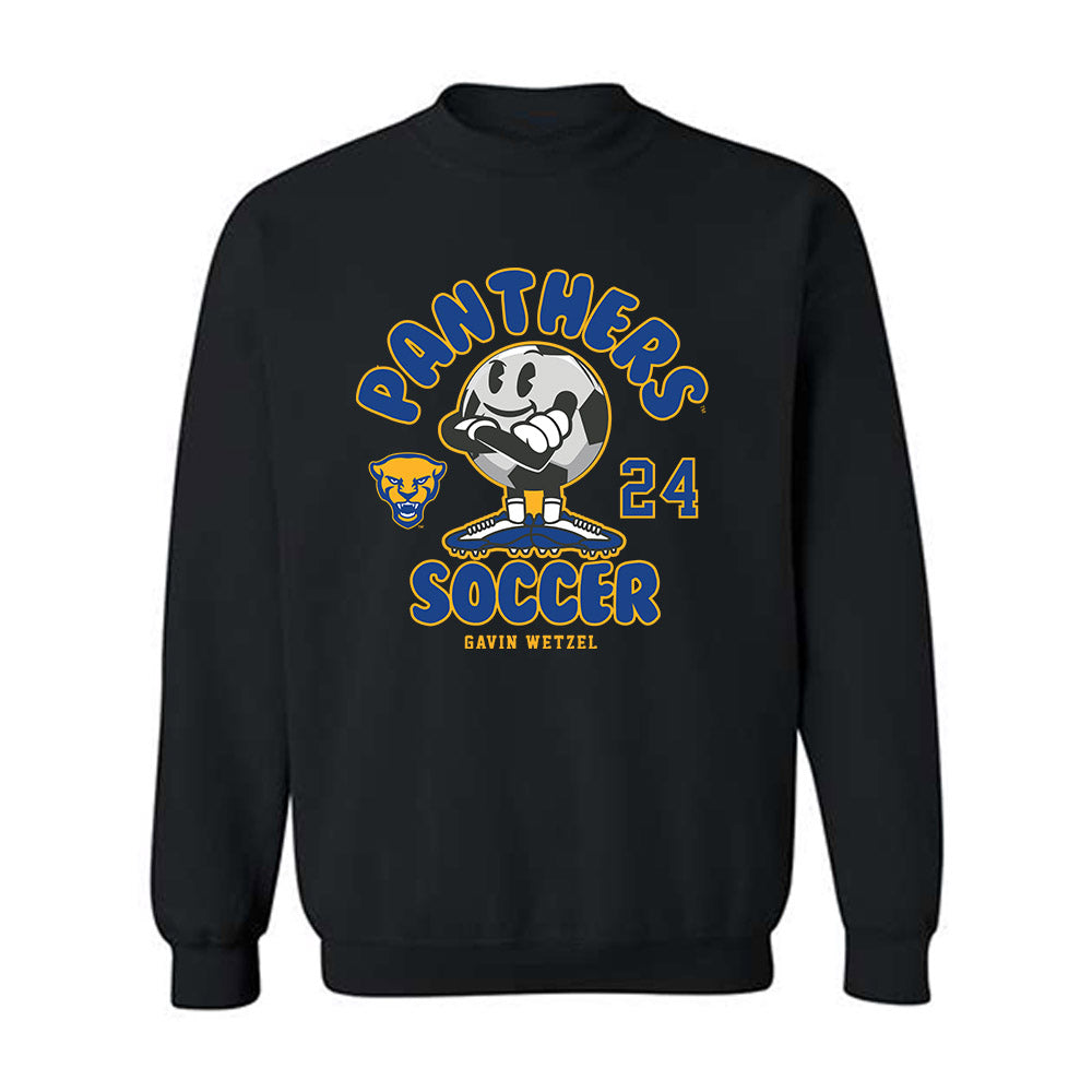 Pittsburgh - NCAA Men's Soccer : Gavin Wetzel - Fashion Shersey Crewneck Sweatshirt-0