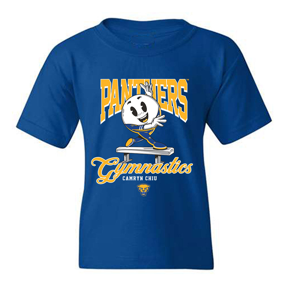Pittsburgh - NCAA Women's Gymnastics : Camryn Chiu - Fashion Shersey Youth T-Shirt-0