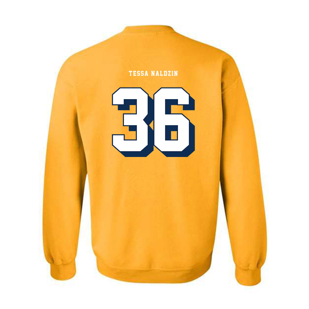 West Virginia - NCAA Women's Rowing : Tessa Naldzin - Fashion Shersey Crewneck Sweatshirt-1