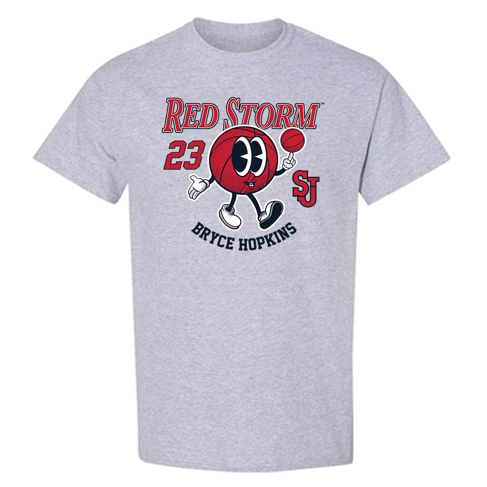 St. Johns - NCAA Men's Basketball : Bryce Hopkins - Fashion Shersey T-Shirt-0