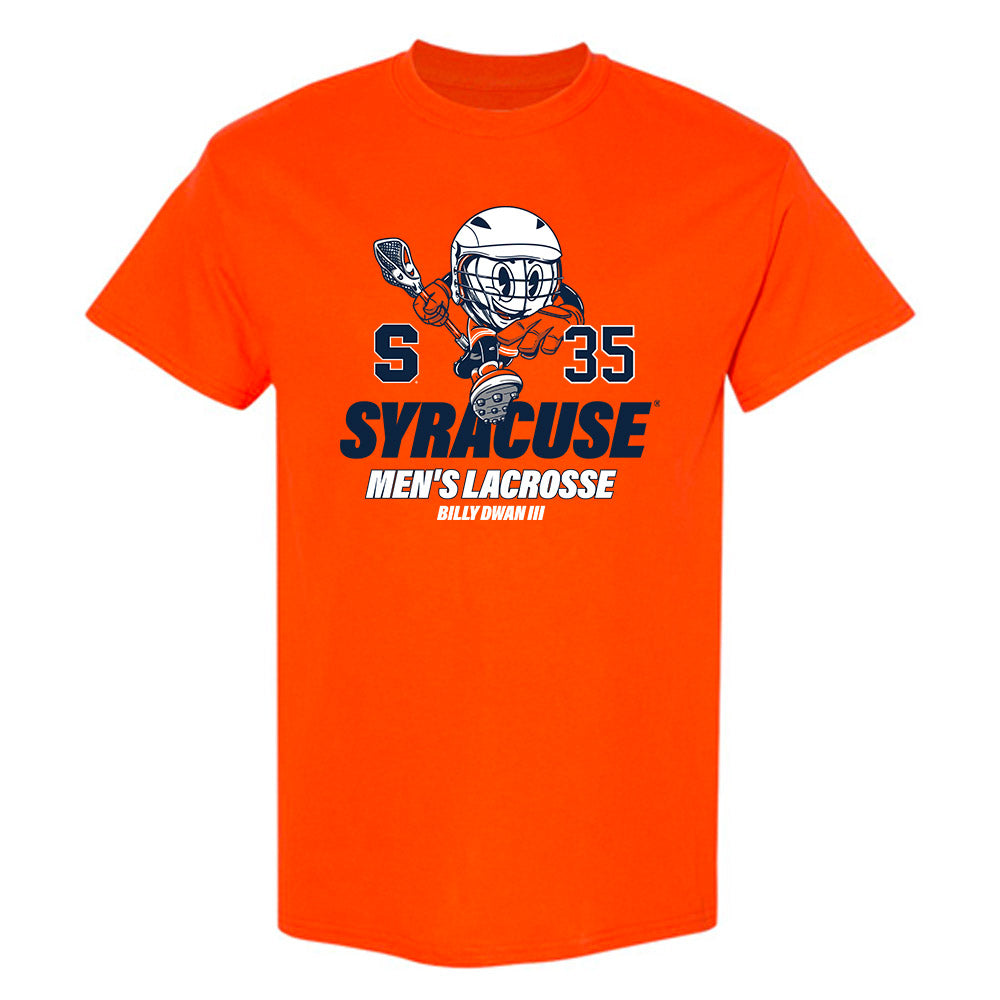 Syracuse - NCAA Men's Lacrosse : Billy Dwan III - Fashion Shersey T-Shirt-0