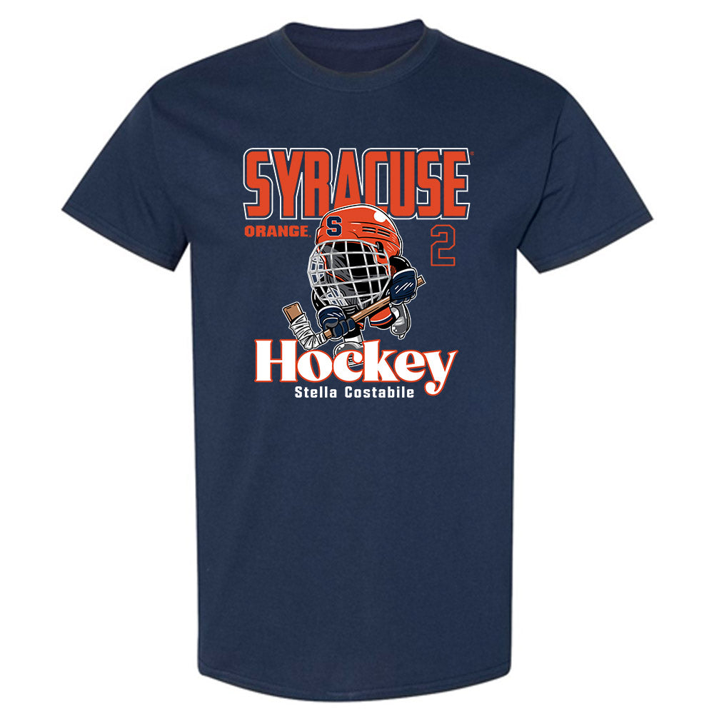 Syracuse - NCAA Women's Ice Hockey : Stella Costabile - Fashion Shersey T-Shirt-0