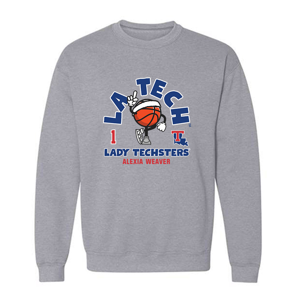 LA Tech - NCAA Women's Basketball : Alexia Weaver - Fashion Shersey Crewneck Sweatshirt-0