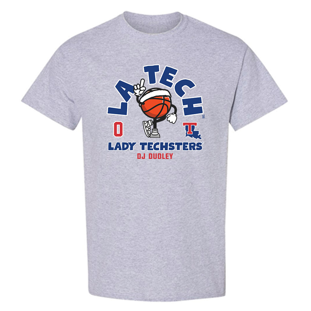 LA Tech - NCAA Men's Basketball : DJ Dudley - Fashion Shersey T-Shirt-0