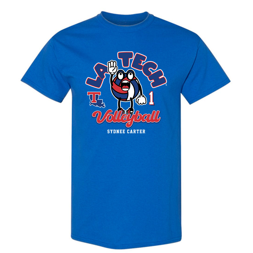 LA Tech - NCAA Women's Volleyball : Sydnee Carter - Fashion Shersey T-Shirt-0
