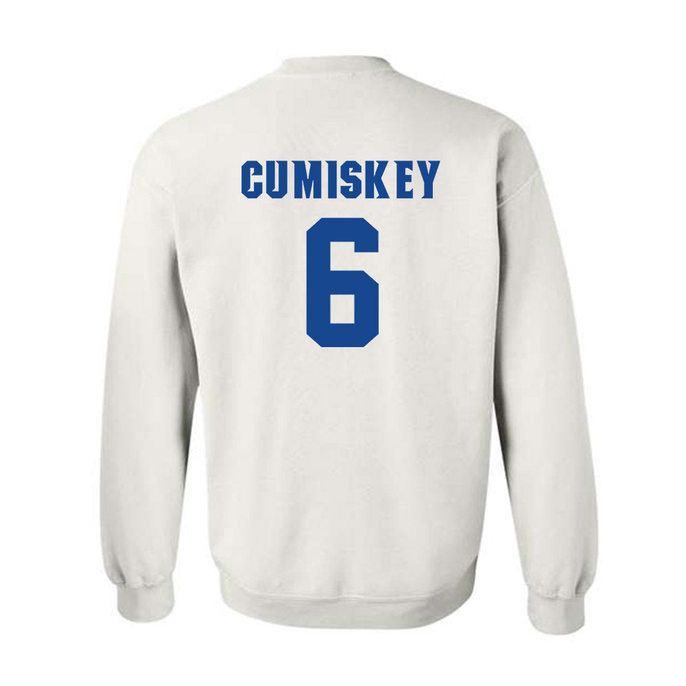 Seton Hall - NCAA Baseball : Casey Cumiskey - Replica Shersey Crewneck Sweatshirt-1