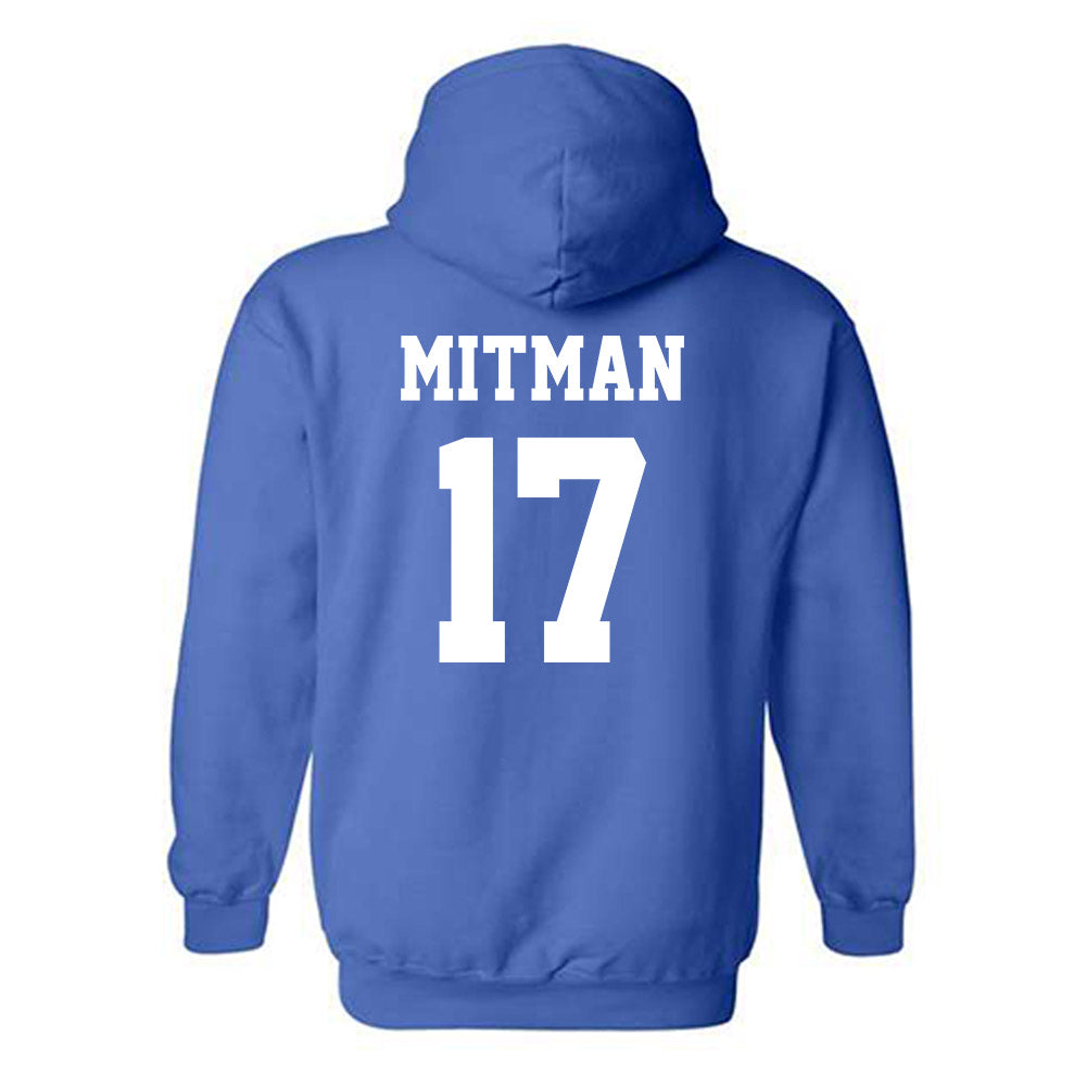 Seton Hall - NCAA Softball : Molly Mitman - Replica Shersey Hooded Sweatshirt-1