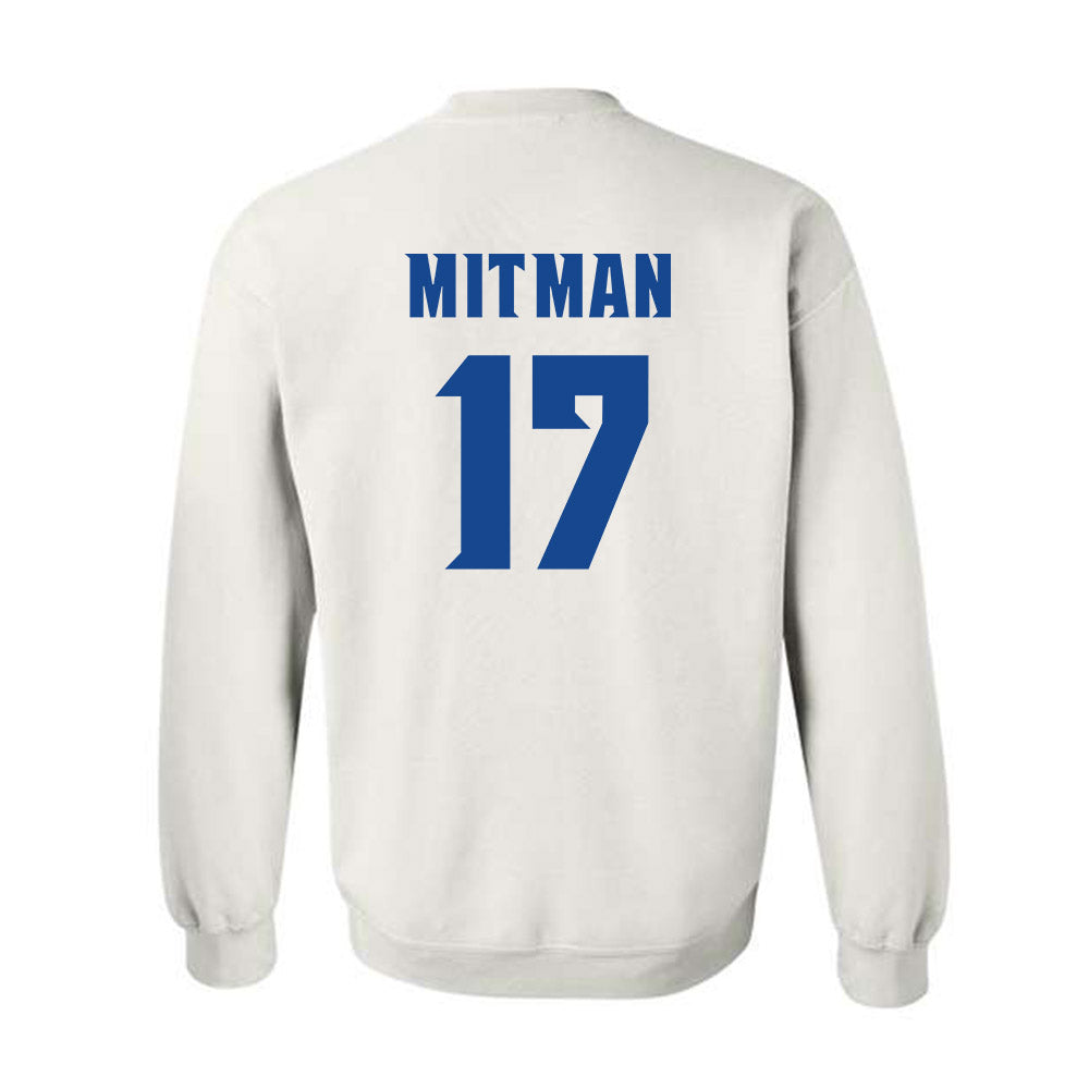 Seton Hall - NCAA Softball : Molly Mitman - Replica Shersey Crewneck Sweatshirt-1