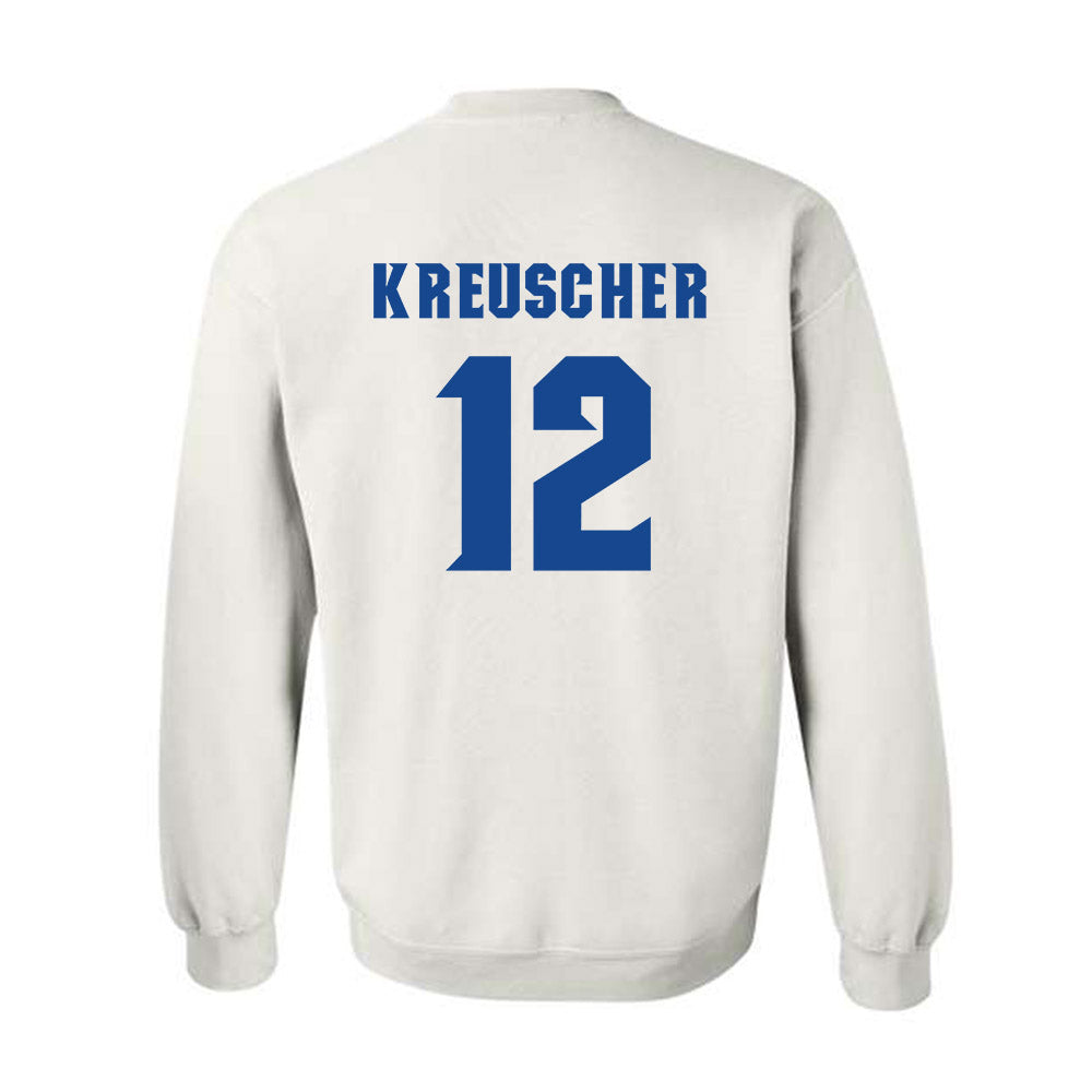 Seton Hall - NCAA Softball : Kyra Kreuscher - Replica Shersey Crewneck Sweatshirt-1