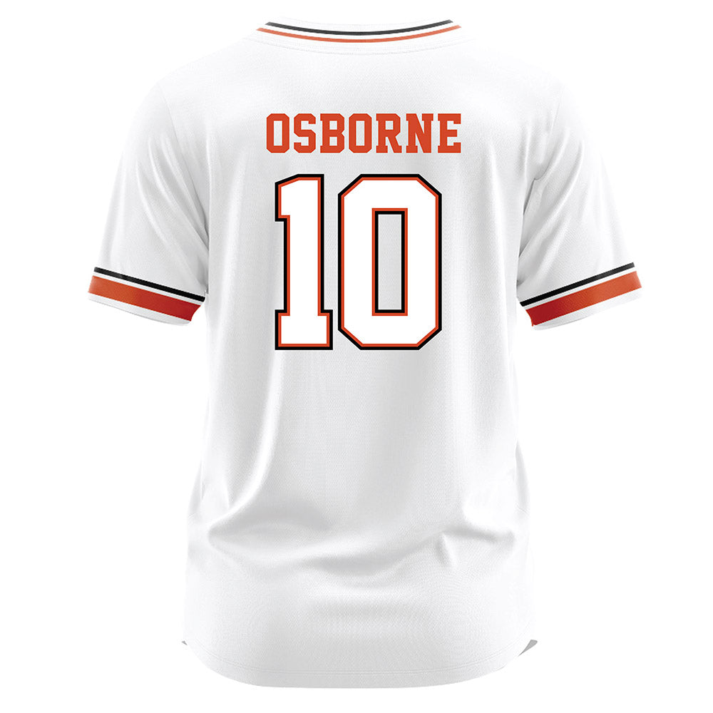 Campbell - NCAA Softball : Ella Osborne - White Jersey-1