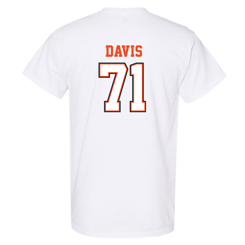 Campbell - NCAA Softball : Devin Davis - Replica Shersey T-Shirt-1