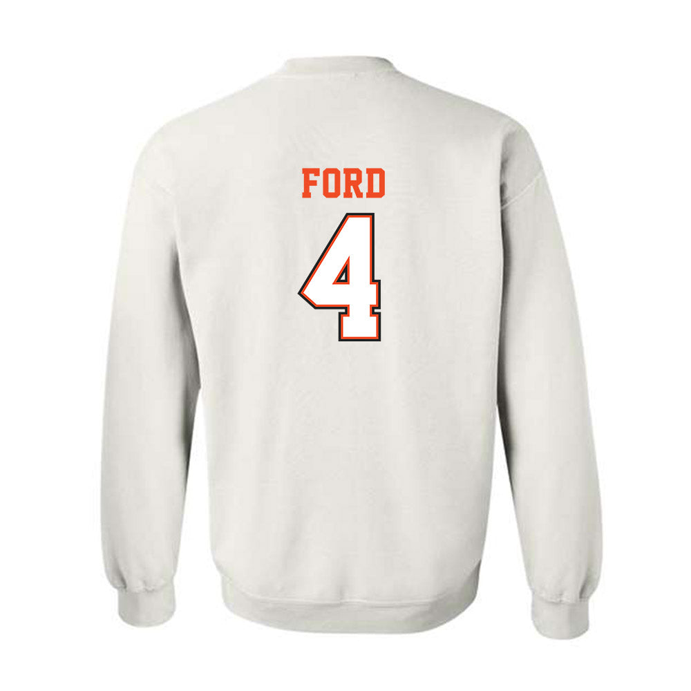 Campbell - NCAA Softball : Madison Ford - Replica Shersey Crewneck Sweatshirt-1