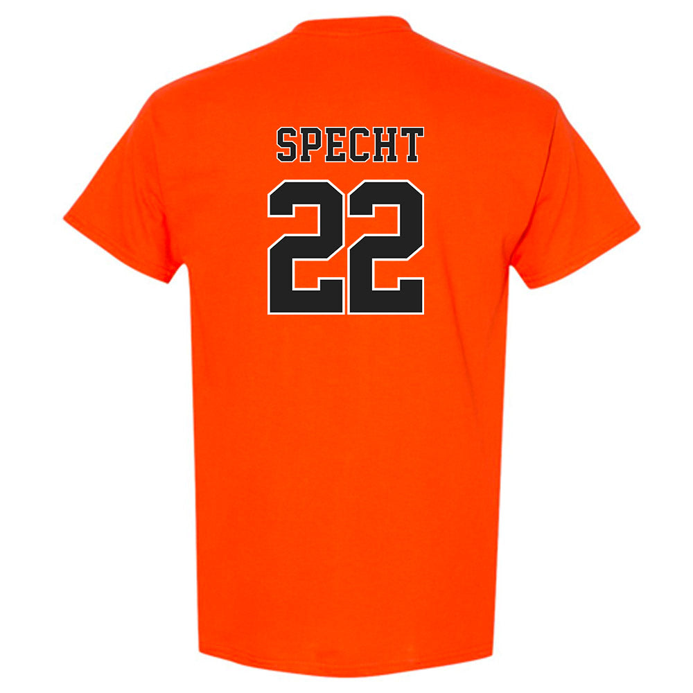 Campbell - NCAA Softball : Kylie Specht - Replica Shersey T-Shirt-1