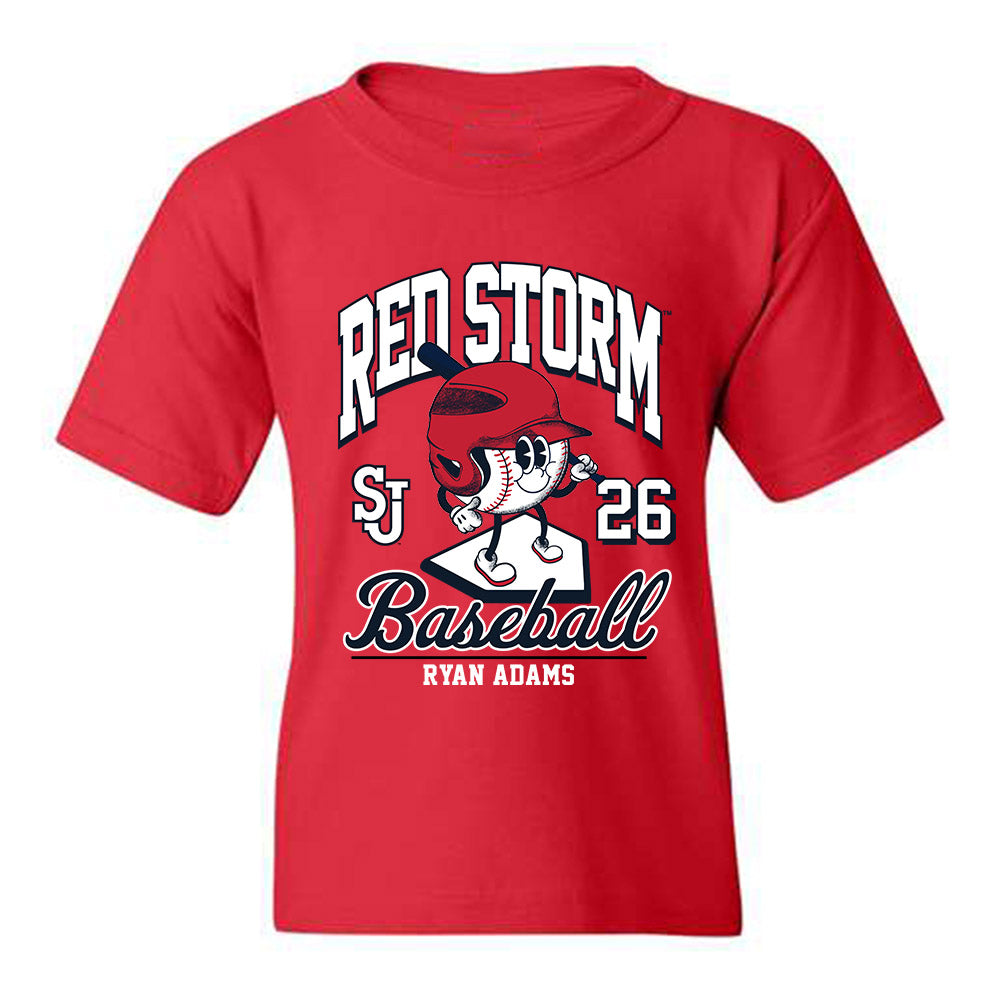 St. Johns - NCAA Baseball : Ryan Adams - Fashion Shersey Youth T-Shirt