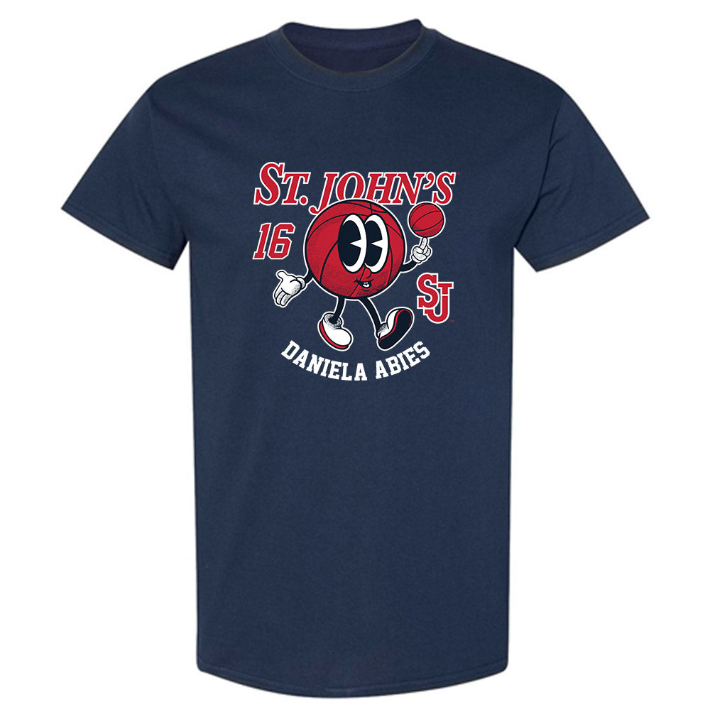 St. Johns - NCAA Women's Basketball : Daniela Abies - Fashion Shersey T-Shirt-0