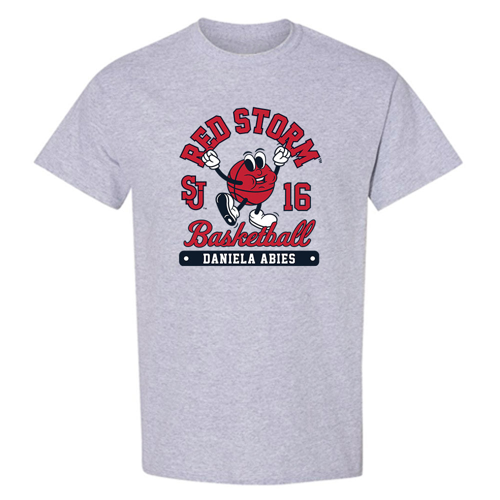 St. Johns - NCAA Women's Basketball : Daniela Abies - Fashion Shersey T-Shirt-0