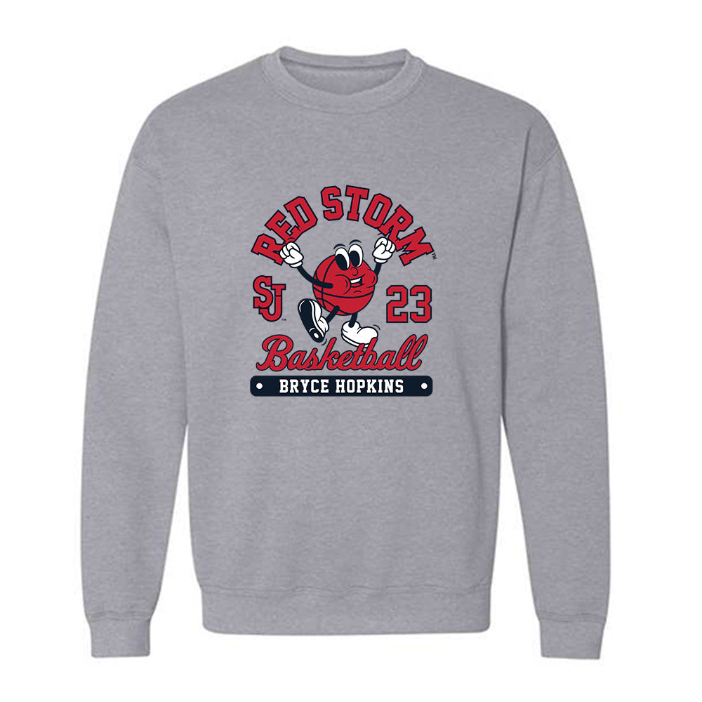 St. Johns - NCAA Men's Basketball : Bryce Hopkins - Fashion Shersey Crewneck Sweatshirt-0