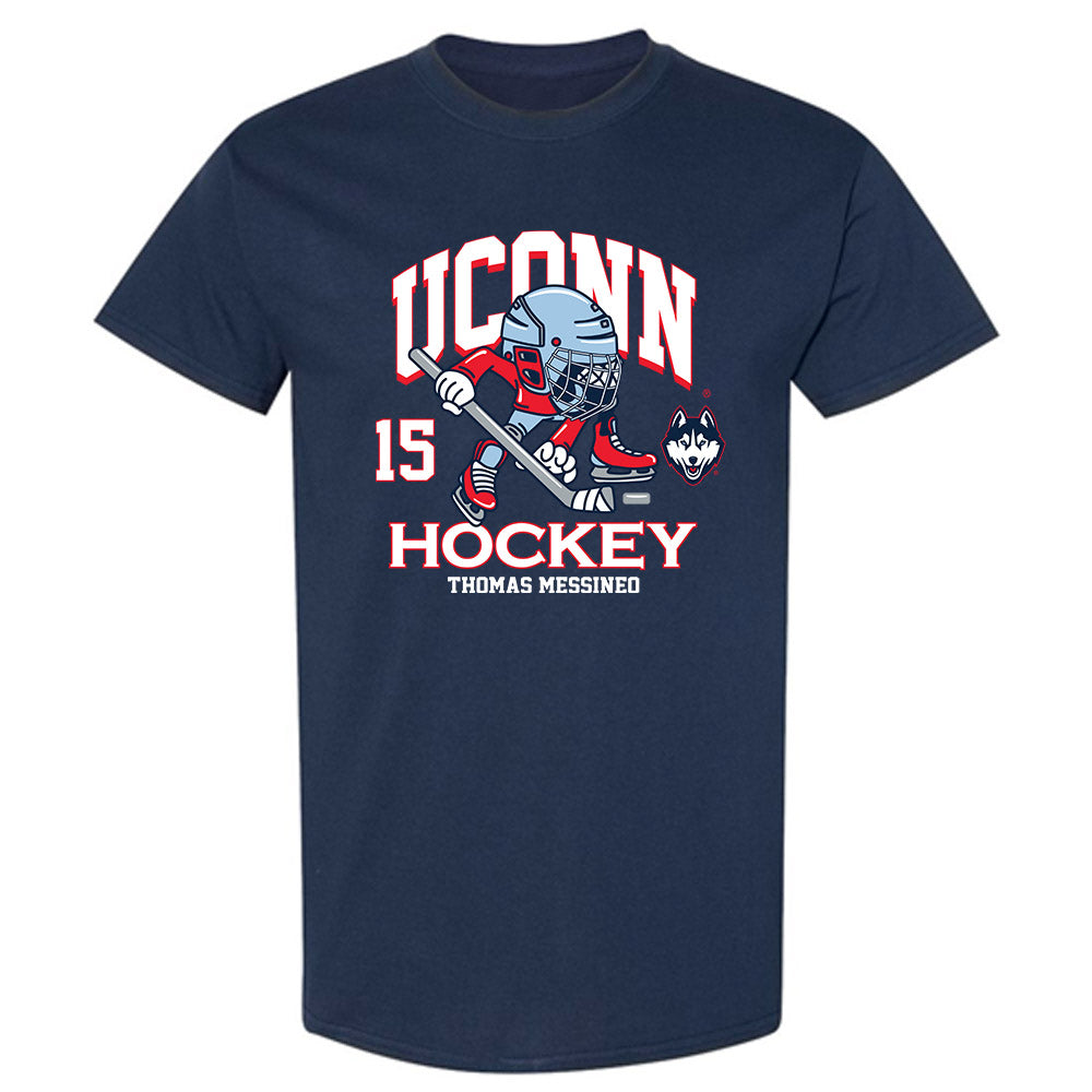 UConn - NCAA Men's Ice Hockey : Thomas Messineo - Fashion Shersey T-Shirt