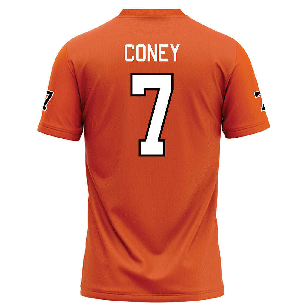 UTPB - NCAA Football : Kharel Coney - Orange Football Jersey-1