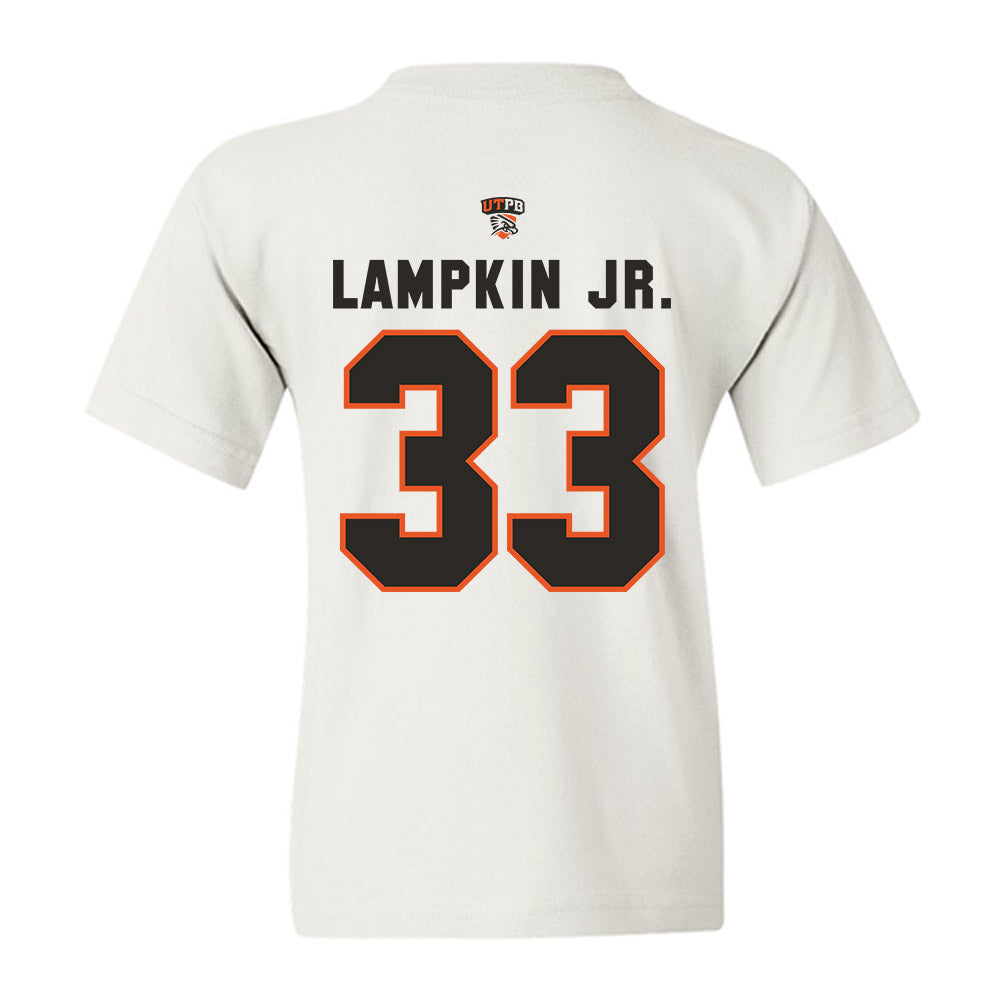 UTPB - NCAA Football : Dominique Lampkin Jr. - Replica Shersey Youth T-Shirt-1