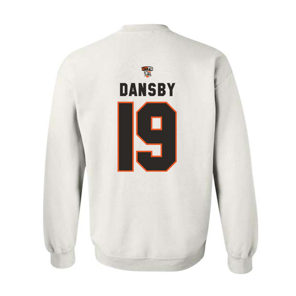 UTPB - NCAA Football : Anthony Dansby - Replica Shersey Crewneck Sweatshirt-1