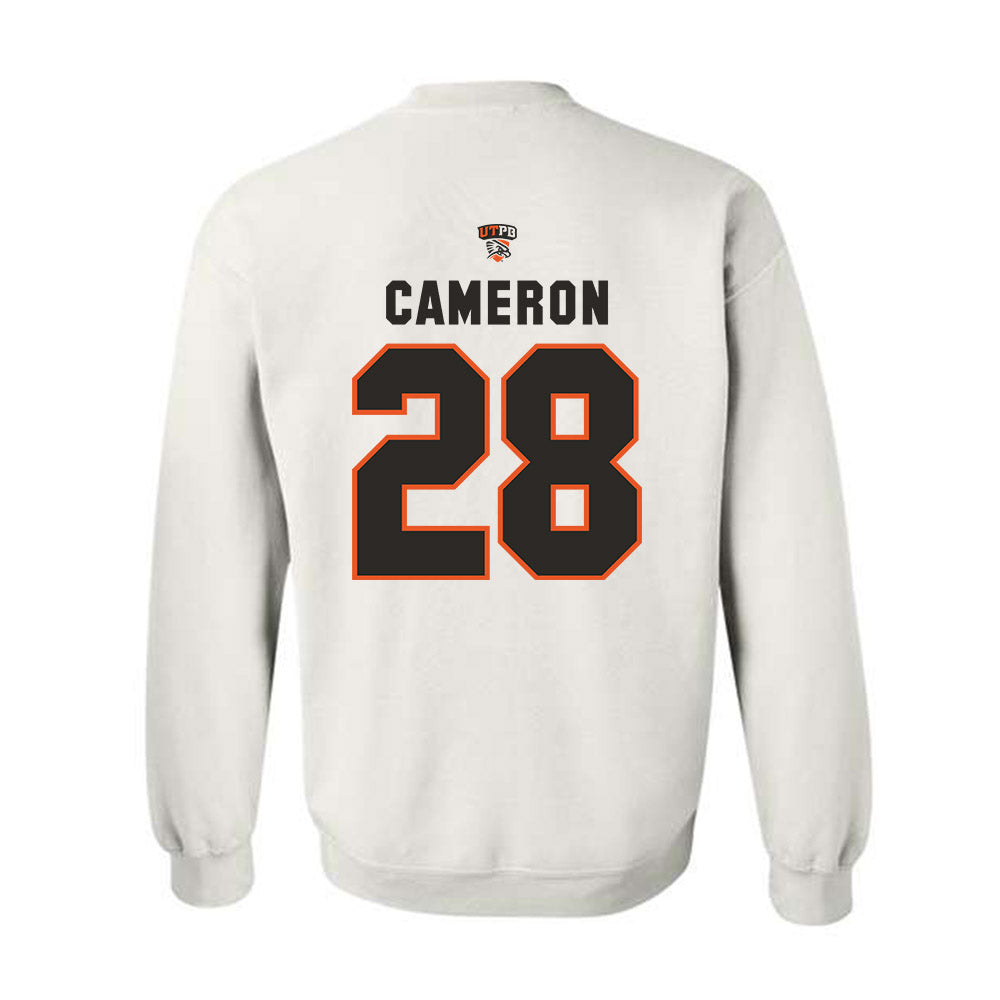 UTPB - NCAA Football : Jerrod Cameron - Replica Shersey Crewneck Sweatshirt-1