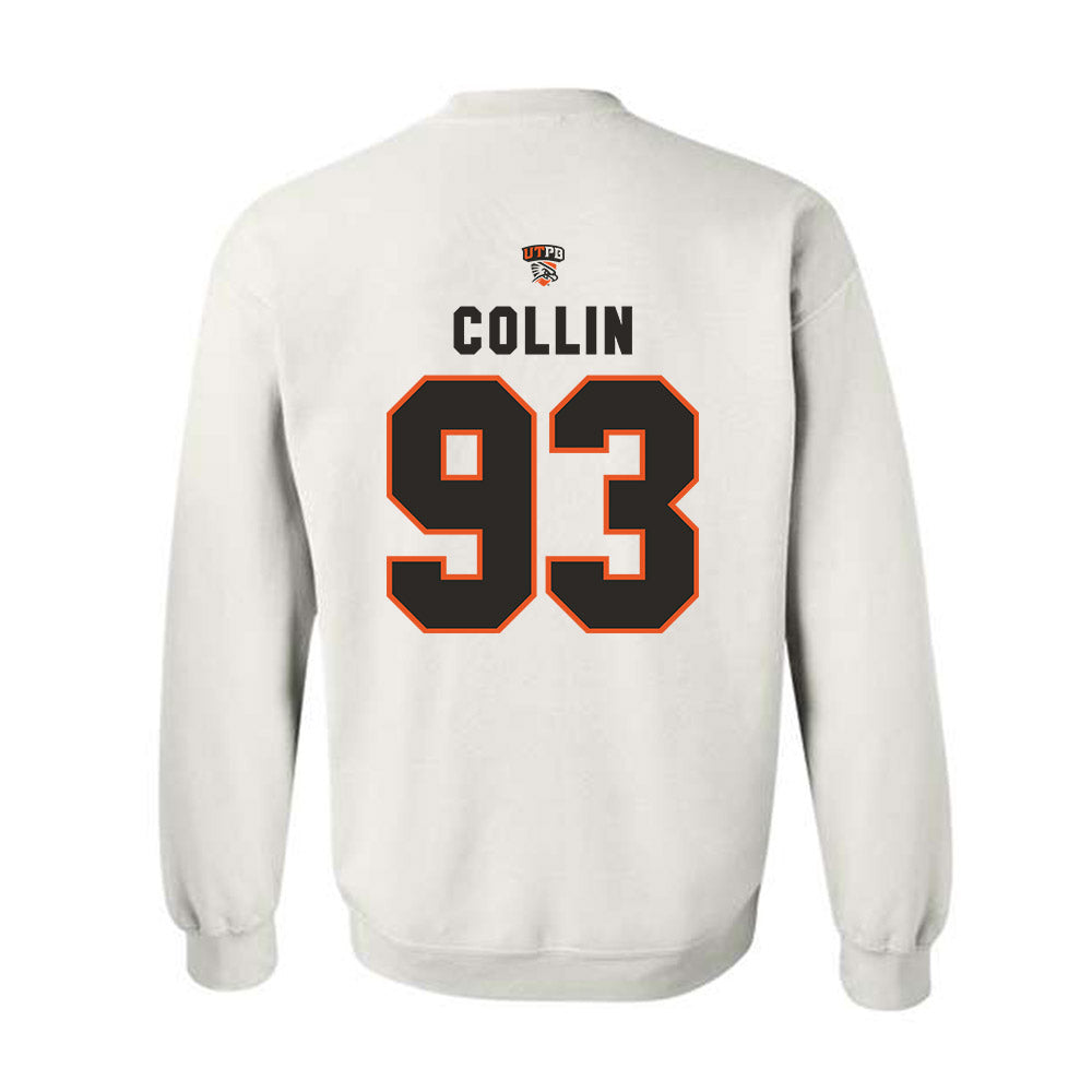 UTPB - NCAA Football : Dieunerst Collin - Replica Shersey Crewneck Sweatshirt-1