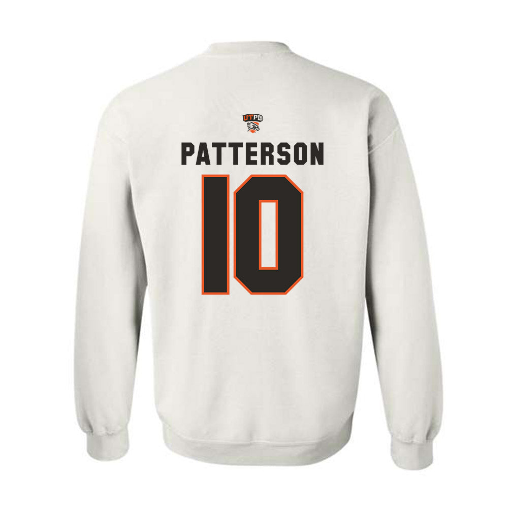 UTPB - NCAA Football : Ben Patterson - Replica Shersey Crewneck Sweatshirt-1