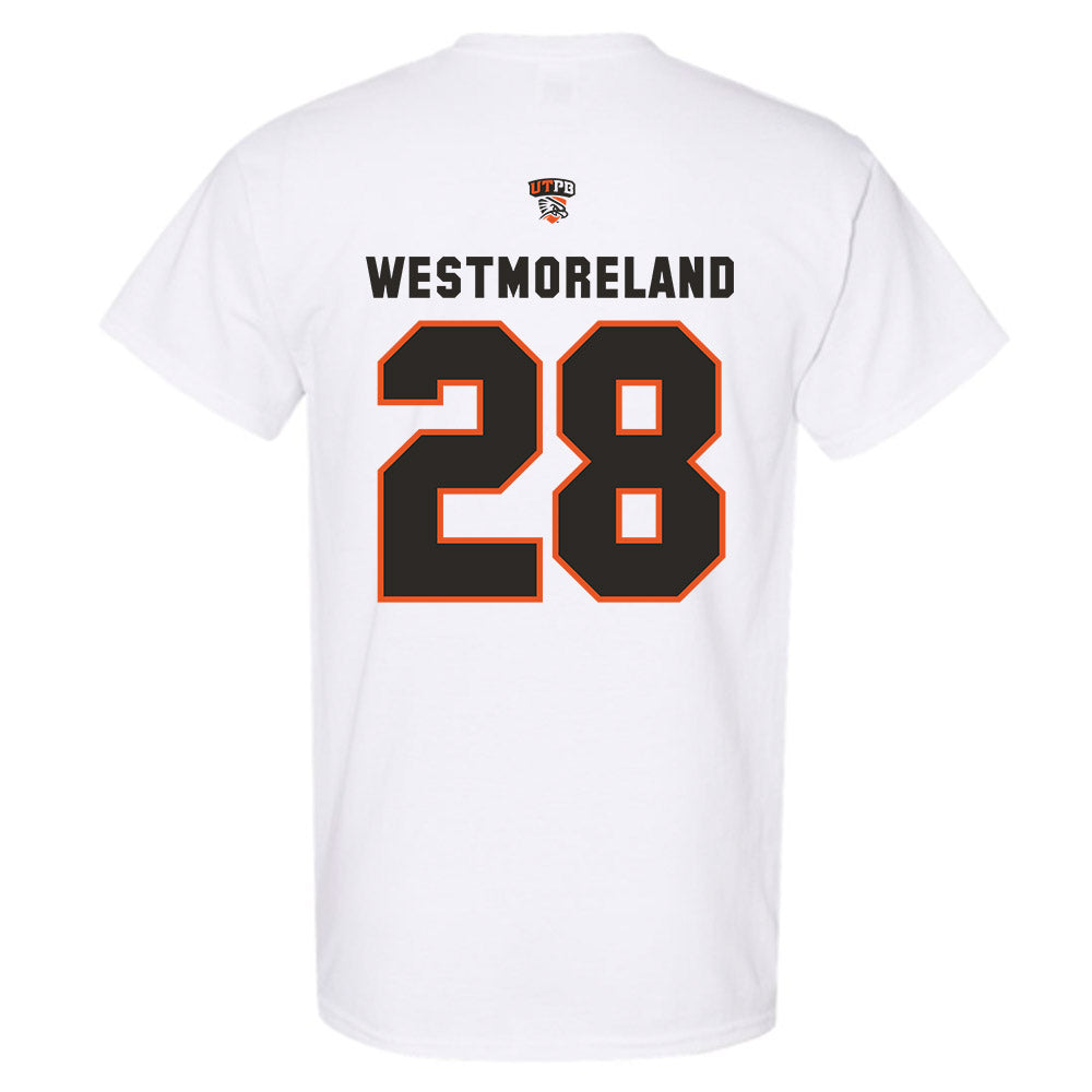 UTPB - NCAA Football : BJ Westmoreland - T-Shirt
