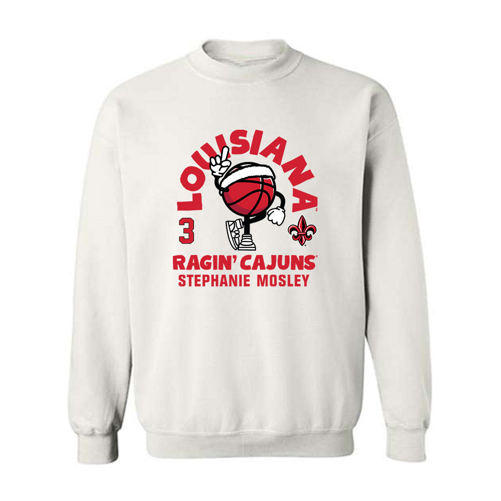 Louisiana - NCAA Women's Basketball : Stephanie Mosley - Fashion Shersey Crewneck Sweatshirt-0