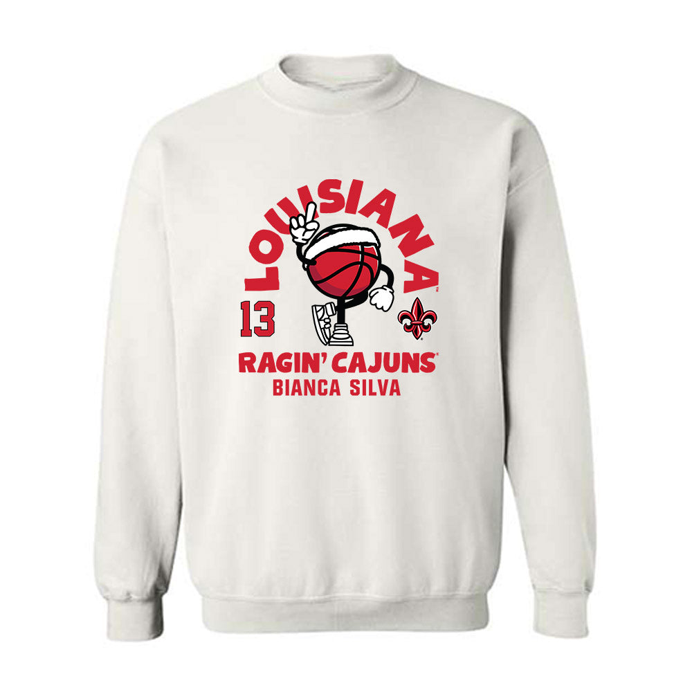 Louisiana - NCAA Women's Basketball : Bianca Silva - Fashion Shersey Crewneck Sweatshirt-0