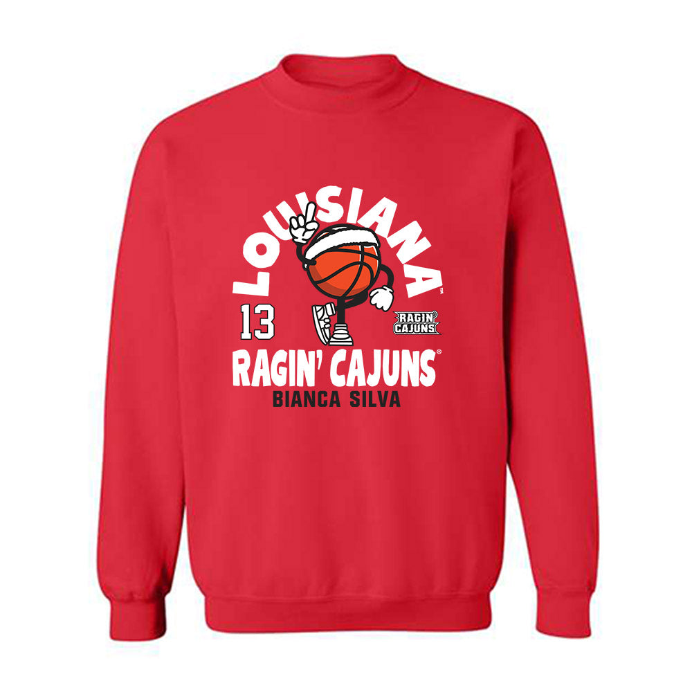 Louisiana - NCAA Women's Basketball : Bianca Silva - Fashion Shersey Crewneck Sweatshirt-0