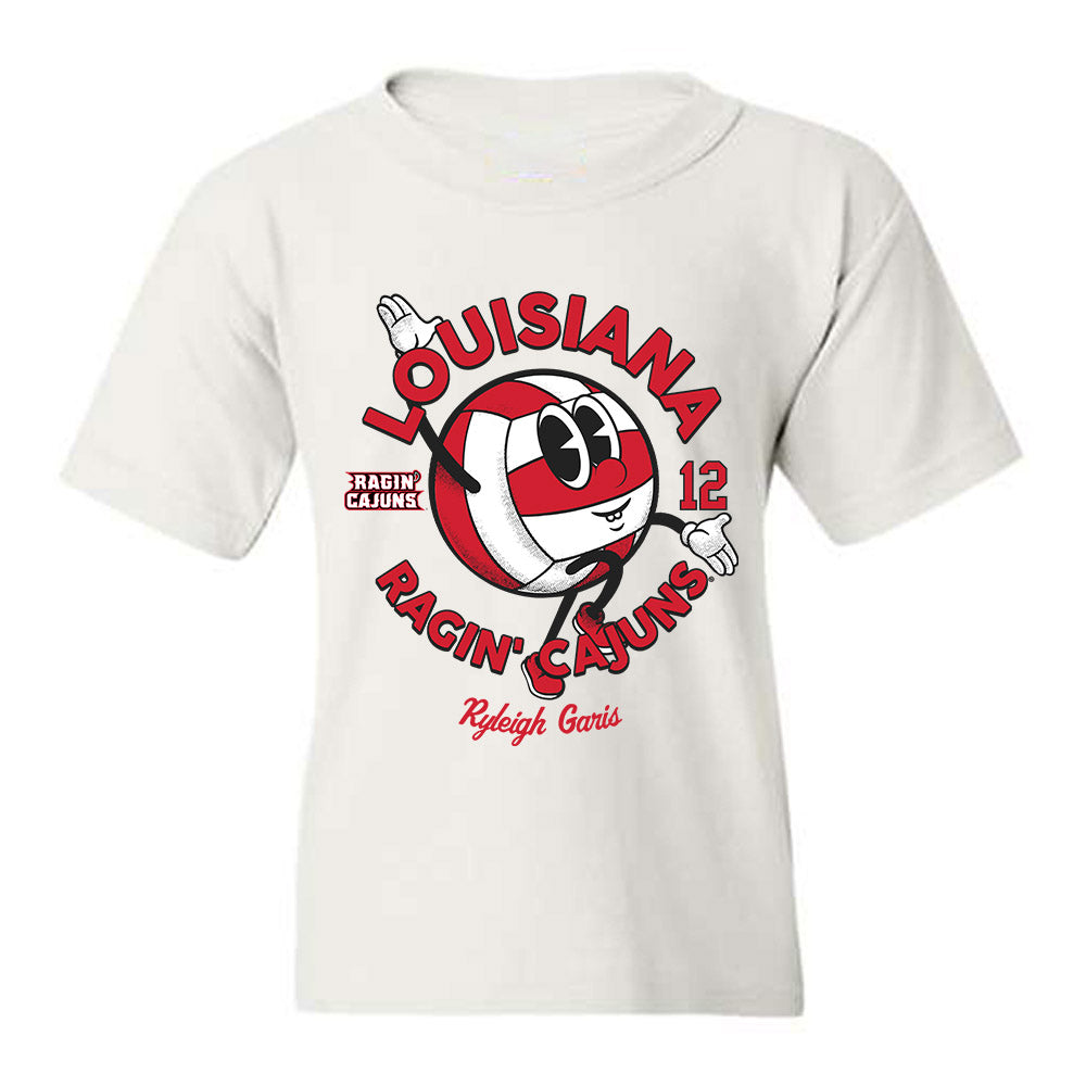 Louisiana - NCAA Women's Volleyball : Ryleigh Garis - Fashion Shersey Youth T-Shirt-0